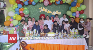 NIÑOS FUERON AGASAJADOS EN EL HOSPITAL BÁSICO DE ENCARNACIÓN