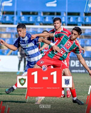 Popular / Atlético Tembetary logró un heroico empate ante 2 de Mayo