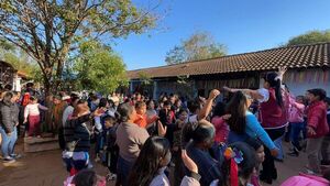 Festejo por el Día del Niño en la escuela San Roque organizado por la UPAP - Concepción al Día