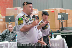 Seguridad Vial Binacional: Palestra preventiva con participación de autoridades de Tránsito para colaboradores de Shopping China - El Nordestino