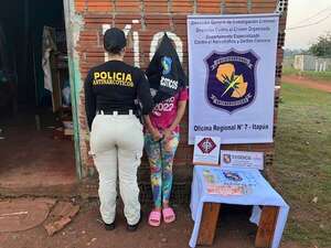 Mujer es detenida con drogas en su vivienda y será investigada por microtráfico - Policiales - ABC Color