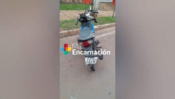 Adolescente muere tras caer de su motocicleta en el barrio San Isidro de Encarnación