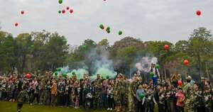 La Nación / Soldados por un día: niños celebraron su día en el Comando del Ejército
