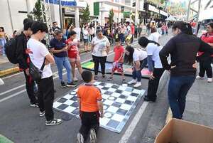 Niños llenan de júbilo y color el centro histórico de Asunción - Nacionales - ABC Color