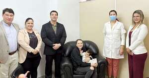 La Nación / IPS inaugura el consultorio “Lactancia Viva” para madres