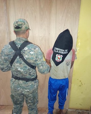 Joven aprehendido por violencia familiar en Concepción - Concepción al Día