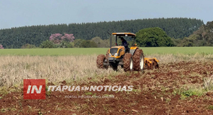 PREPARAN SUELOS PARA PEQUEÑOS Y MEDIANOS PRODUCTORES DE CAMBYRETÁ
