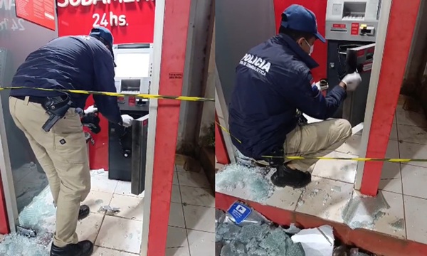 Intentaron robar un cajero automático en Capiatá - OviedoPress