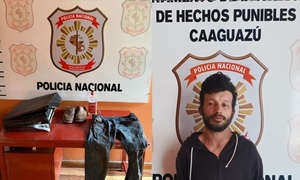 Cae "Toreto" sospechoso de entrar a robar en un súper en Caaguazú tras ser identificado por cámaras de seguridad - OviedoPress