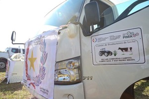 Productores de leche de Caazapá recibieron millonario apoyo productivo - ADN Digital
