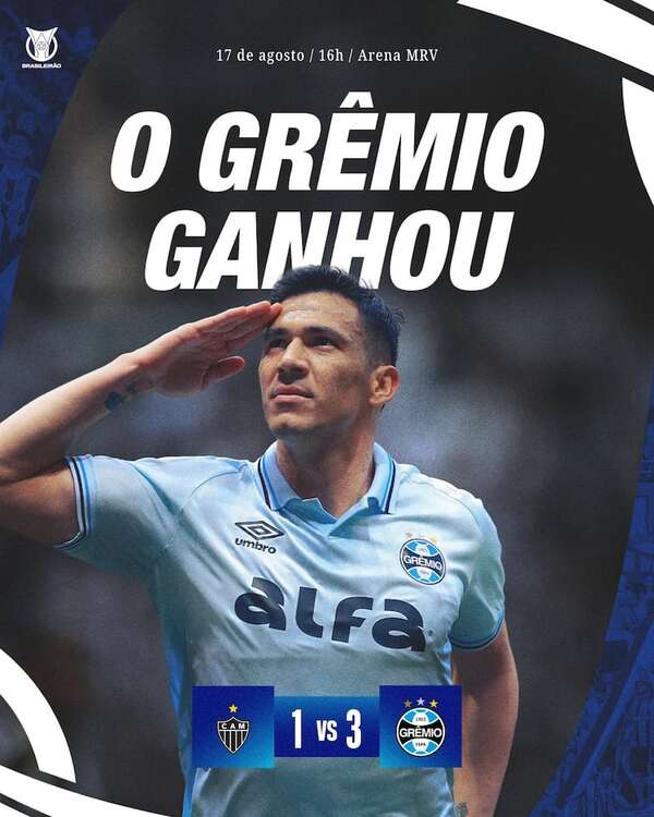 Brasileirão: Balbuena anota en Gremio - Fútbol Internacional - ABC Color