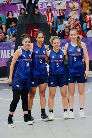 Baloncesto 3x3: Las guapas panteritas se visten de bronce - Polideportivo - ABC Color