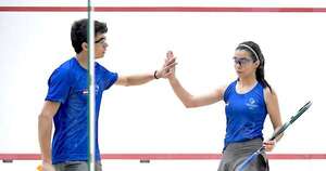 La Nación / ¡Medalla de bronce en squash!