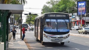 Reforma prevé carril exclusivo de buses sobre Eusebio Ayala