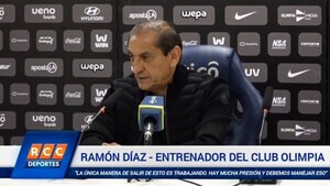 Video: Torneo Clausura – Fecha 8 – Olimpia (0) vs. (0) Libertad – Palabras del entrenador Ramón Díaz