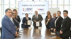 DNIT y ASOBAN establecen convenio de cooperación