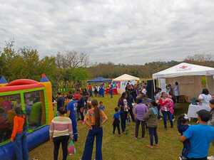 Gran festejo por el Día del Niño en el barrio Sarita