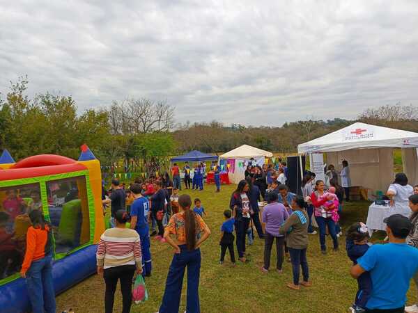 Gran festejo por el Día del Niño en el barrio Sarita