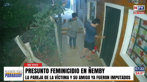 Presunto feminicidio en Ñemby: Revelan la cruel hipótesis e imputan a dos hombres