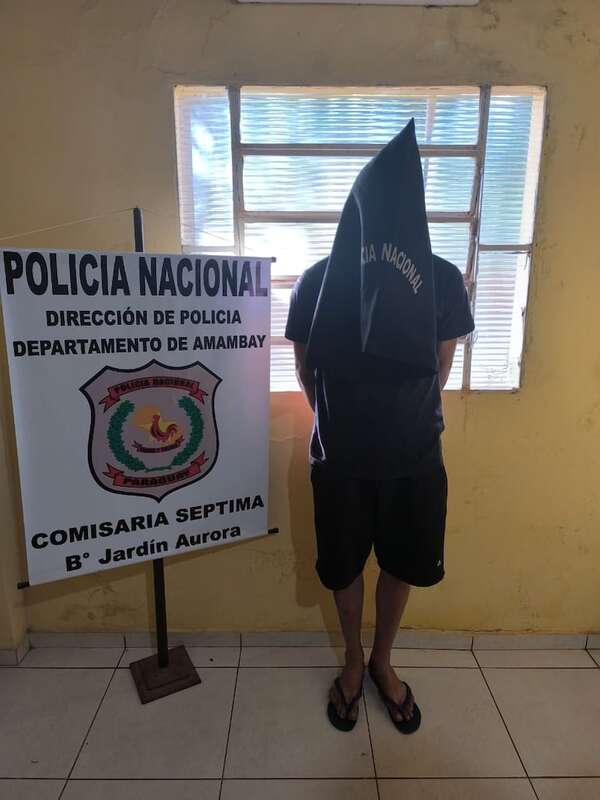 PJC: Detienen a un hombre que habría prendido fuego a su pareja - Nacionales - ABC Color