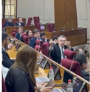 Otro bochorno de Yamil Esgaib en el Congreso - Política - ABC Color