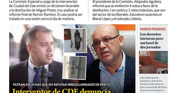La Nación / LN PM: edición del 18 de agosto