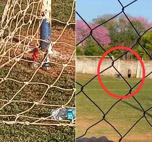 Popular / Hincha pokovi robó el kurundu del arquero en pleno partido