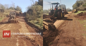 MEJORAMIENTO DE CAMINOS AVANZA EN MAYOR OTAÑO