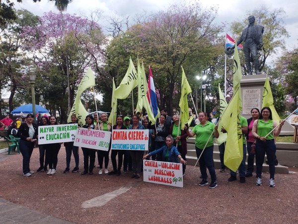 Paro docente afecta parcialmente el almuerzo escolar en Boquerón