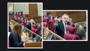 Video: Raúl Benítez critica al Gobierno y Esgaib le muestra el dedo del medio