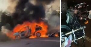 Colisión vehicular deja un motociclista fallecido en Canindeyú - SNT