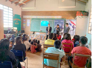 Estudiantes de comunidad indígena de Aba’i fueron capacitados sobre responsabilidad penal