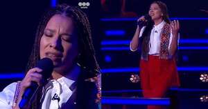 La Nación / Gracias a “Recuerdos de Ypacaraí”, participante de La Voz pasó de ronda