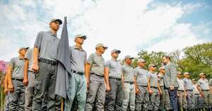 La Nación / Presentan a 141 aspirantes del nuevo curso de agente penitenciario en Paraguarí
