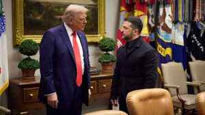 Zelenski pide a Trump que participe en la reunión trilateral con Putin