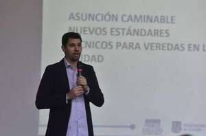 Asunción caminable: Impulsan unificación de veredas en la capital - Nacionales - ABC Color