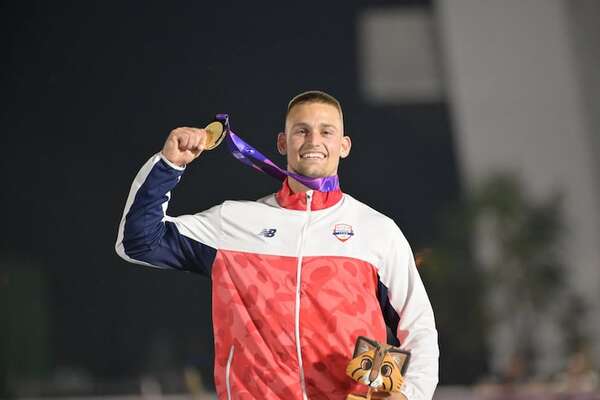Atletismo: Lars Flaming, oro y récord en lanzamiento de jabalina - Polideportivo - ABC Color