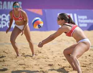 Nuestro voley playa femenino confirma su potencial - La Tribuna