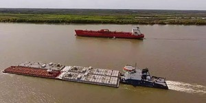 Paraná Guazú: Argentina y Paraguay acuerdan prórroga para la operatoria de alijo en el kilómetro 171