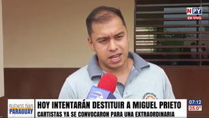 Cartismo intentará destituir a Miguel Prieto de la intendencia de Ciudad del Este