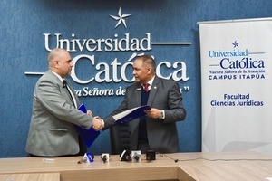 UC Itapúa y Ministerio de la Defensa Pública sellaron alianza mediante Memorándum de Entendimiento