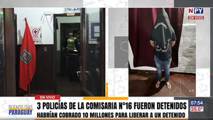 Detienen a subjefe y otros dos policías por presunta coima en Comisaría de Lambaré