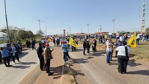 Concepción: docentes bloquearon la Ruta PY05 - Concepción al Día