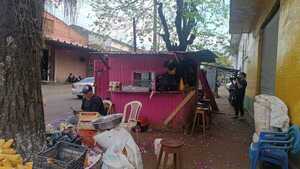Delincuentes casi vacían una casilla en el microcentro de Encarnación