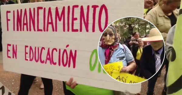 Primer día de movilización docente por mejoras salariales - SNT