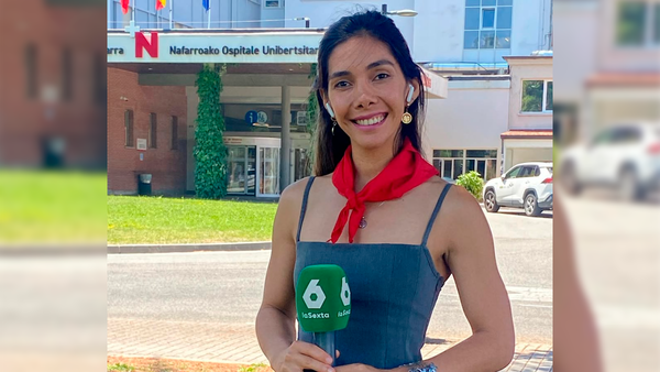 Paraguaya logra con esfuerzo ser cronista en la televisión de España