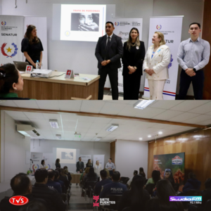 SENATUR ITAPÚA IMPULSA CAPACITACIÓN SOBRE TRATA DE PERSONAS EN EL MARCO DEL WORLD RALLY CHAMPIONSHIP - «TVS DIGITAL»