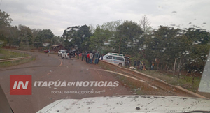 TRÁGICO ACCIDENTE EN CAPITÁN MEZA DEJA A UN MOTOCICLISTA FALLECIDO