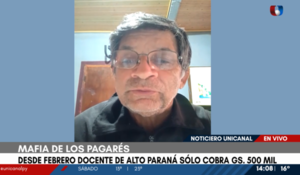 Mafia de los pagarés: “Hago cualquier cosa, trabajo como ayudante de albañil para sobrevivir” | Unicanal