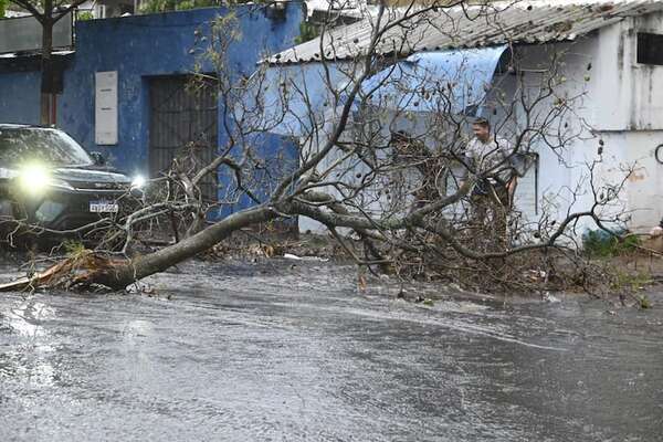 Lluvias y tormentas continuarán en 11 departamentos: ¿cuáles?  - Clima - ABC Color